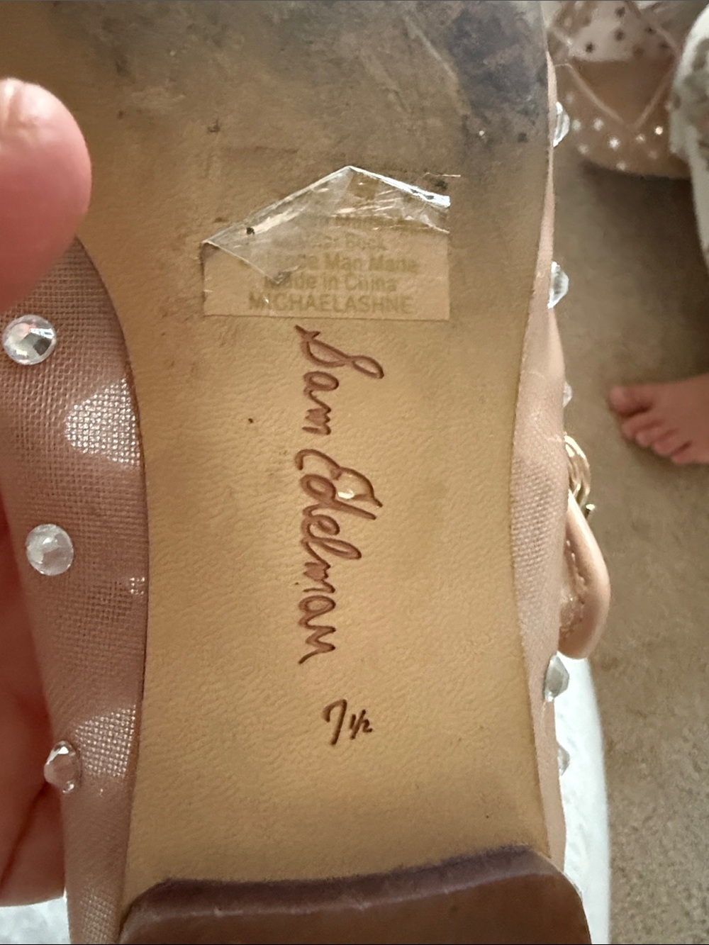 Michaela Shine Mary Jane Flat - Picture 7 of 7